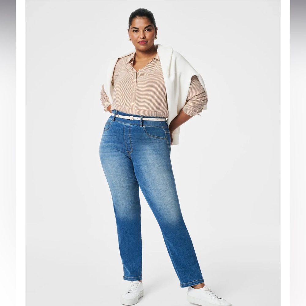 New (without tags) Spanx straight leg jeans